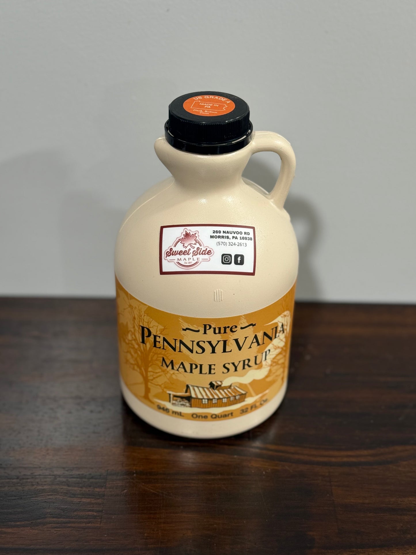 Quart of Pure Maple Syrup