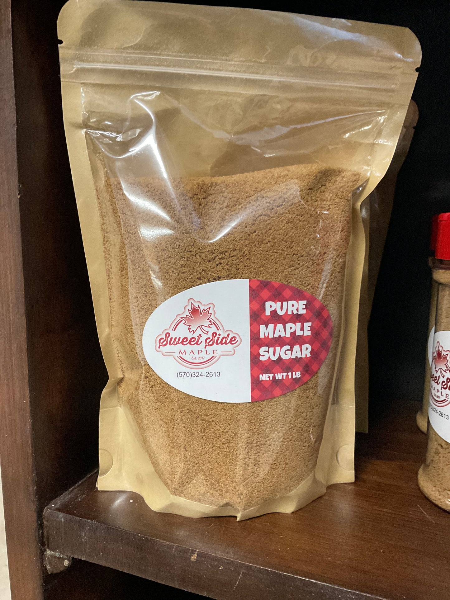 One Pound Of Pure Maple Sugar